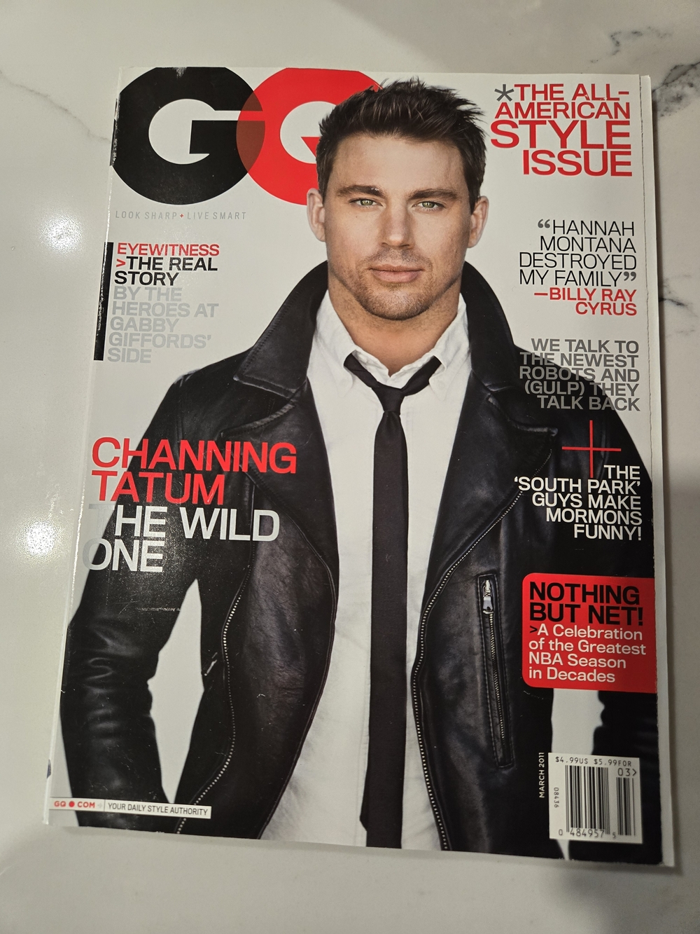 GQ Magazine Channing Tatum March 2011 Collector's Edition